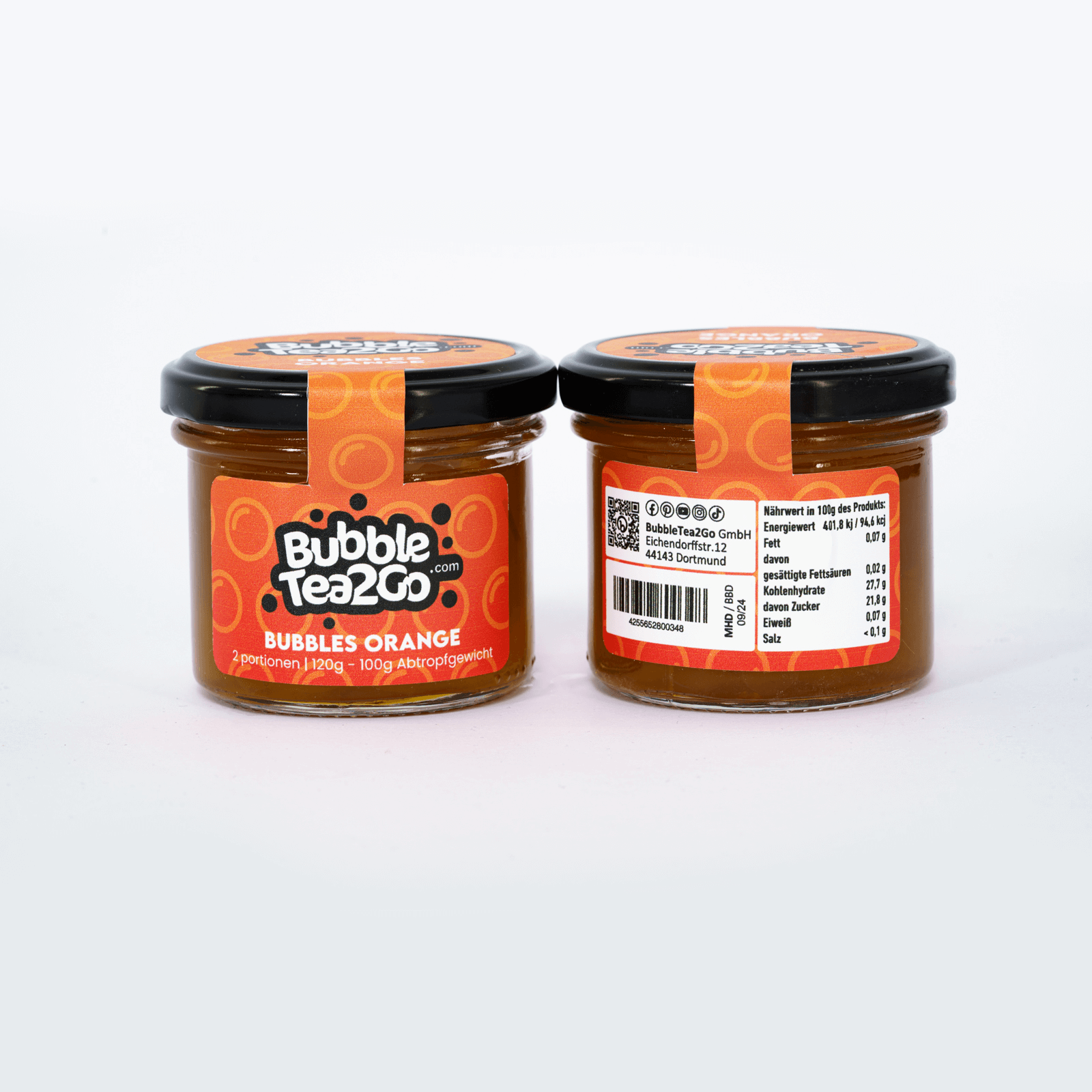 Bubbles - Naranja 2 raciones (120g)
