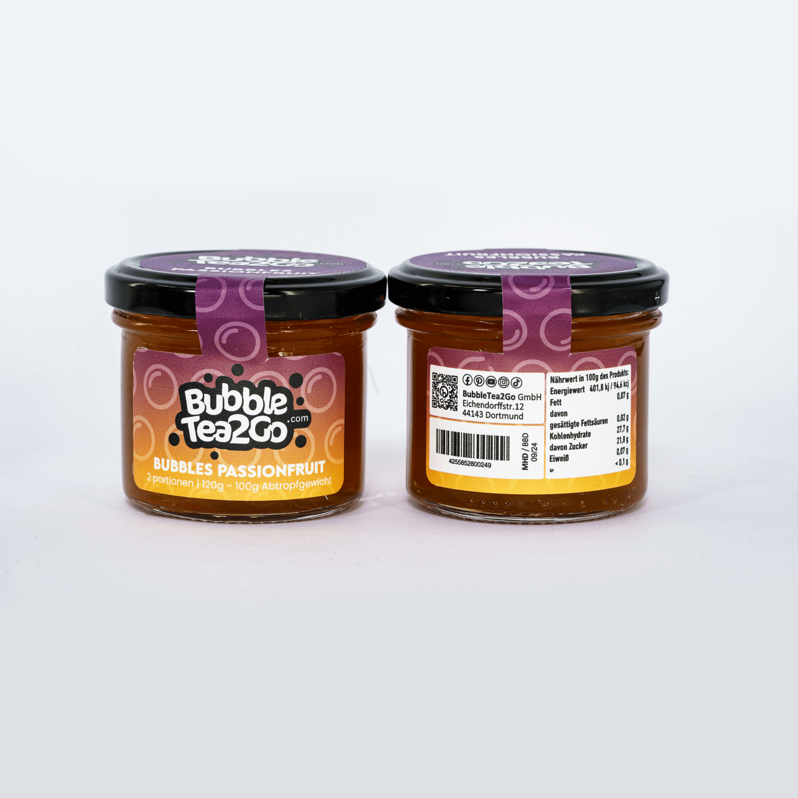 Bubbles - Passievrucht 2 porties (120g)