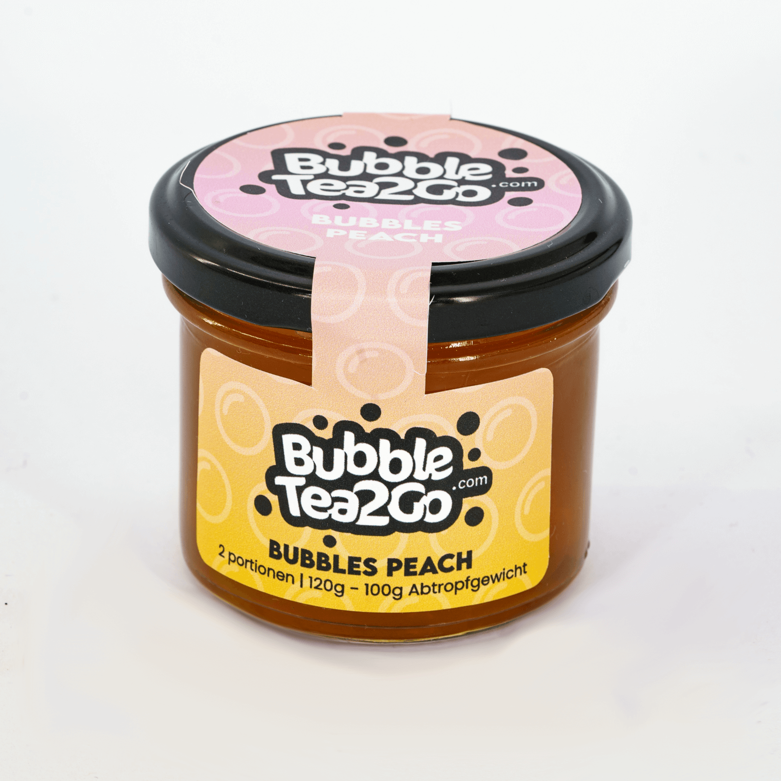 Bubbles - Melocotón 2 porciones (120g)