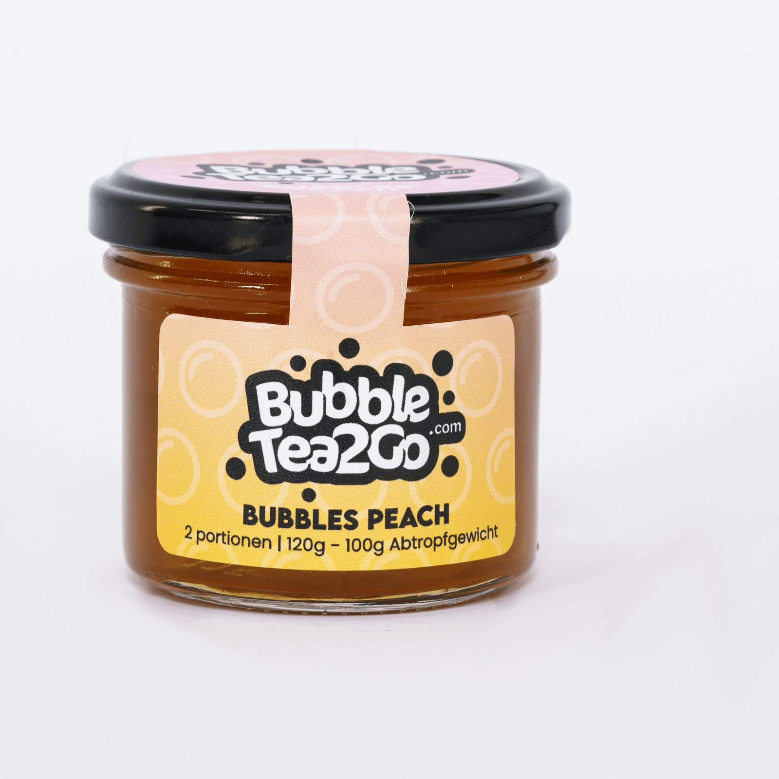 Bubbles - Melocotón 2 porciones (120g)