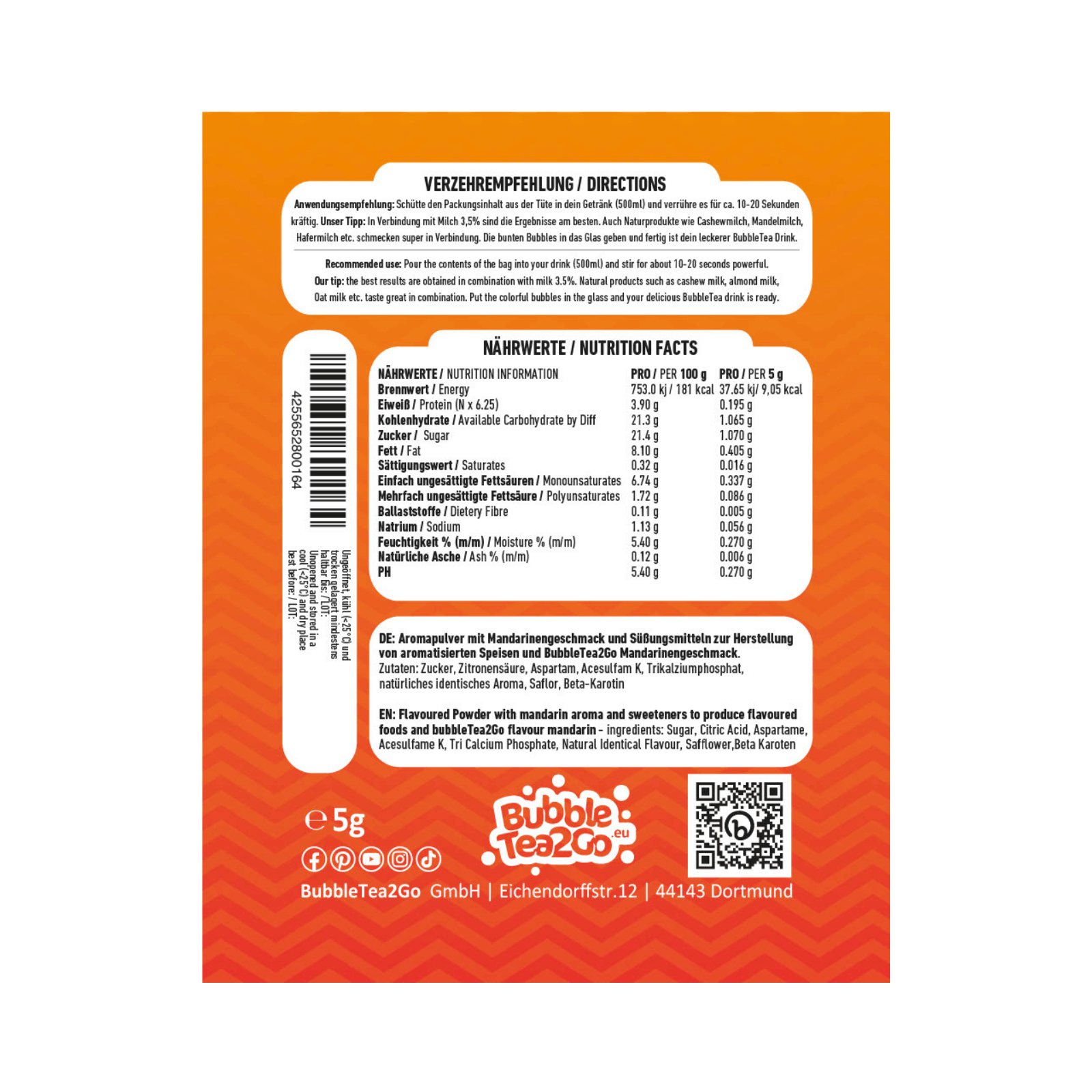 Té Premium - Mandarina