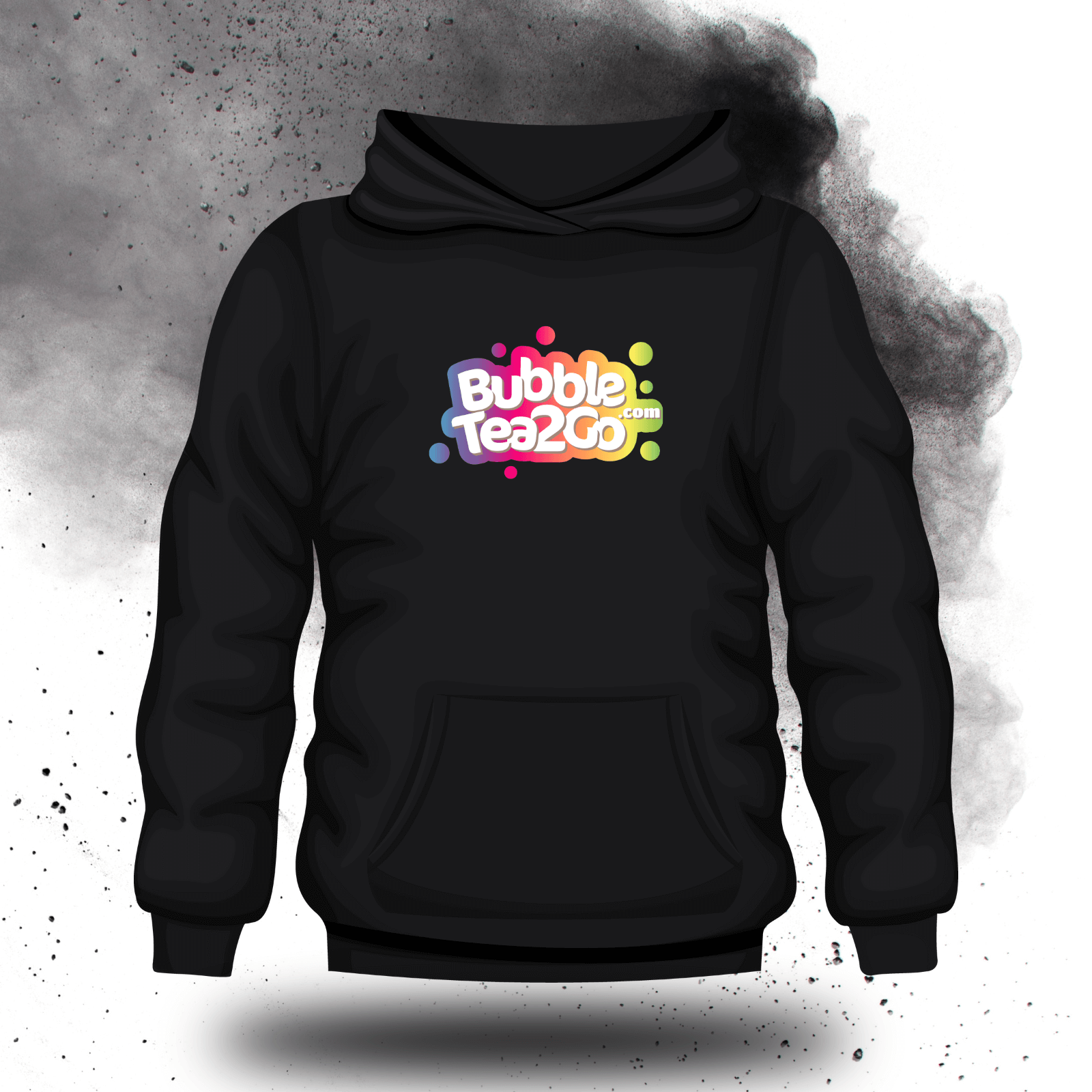 Pullover in Schwarz - Mit Logo