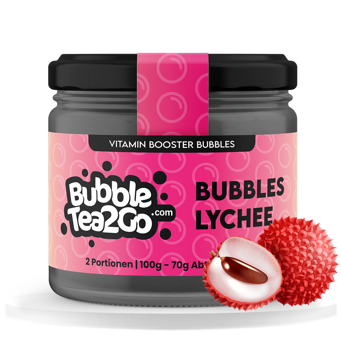 Bubbles - Litchi 2 porties (120g)