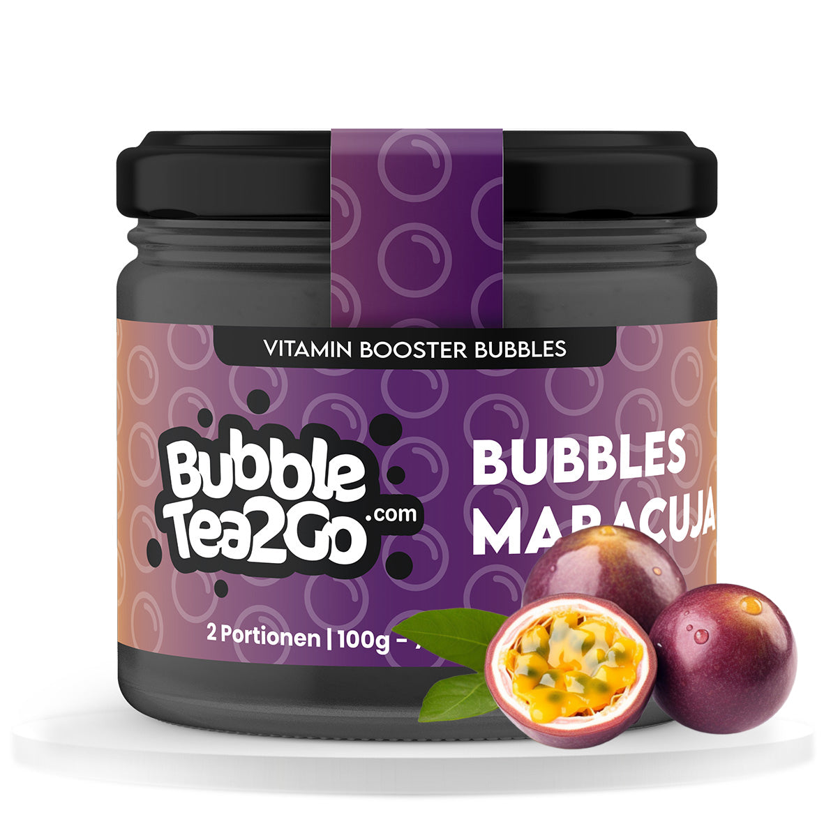 Bubbles - Maracuja 2 Portionen