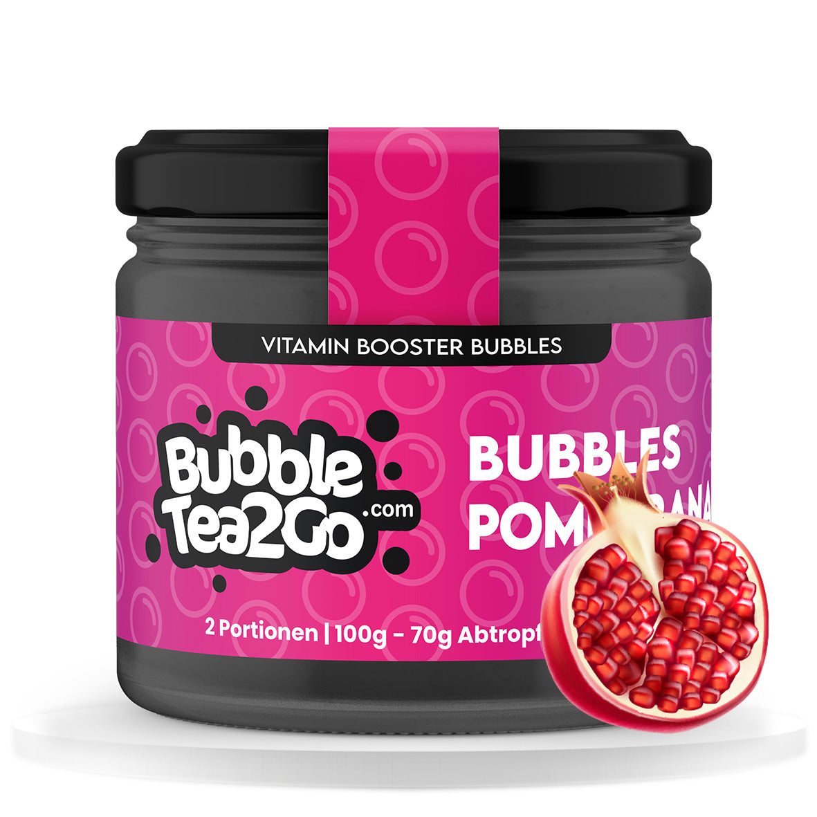 Bubbles - Granaatappel 2 porties (120g)