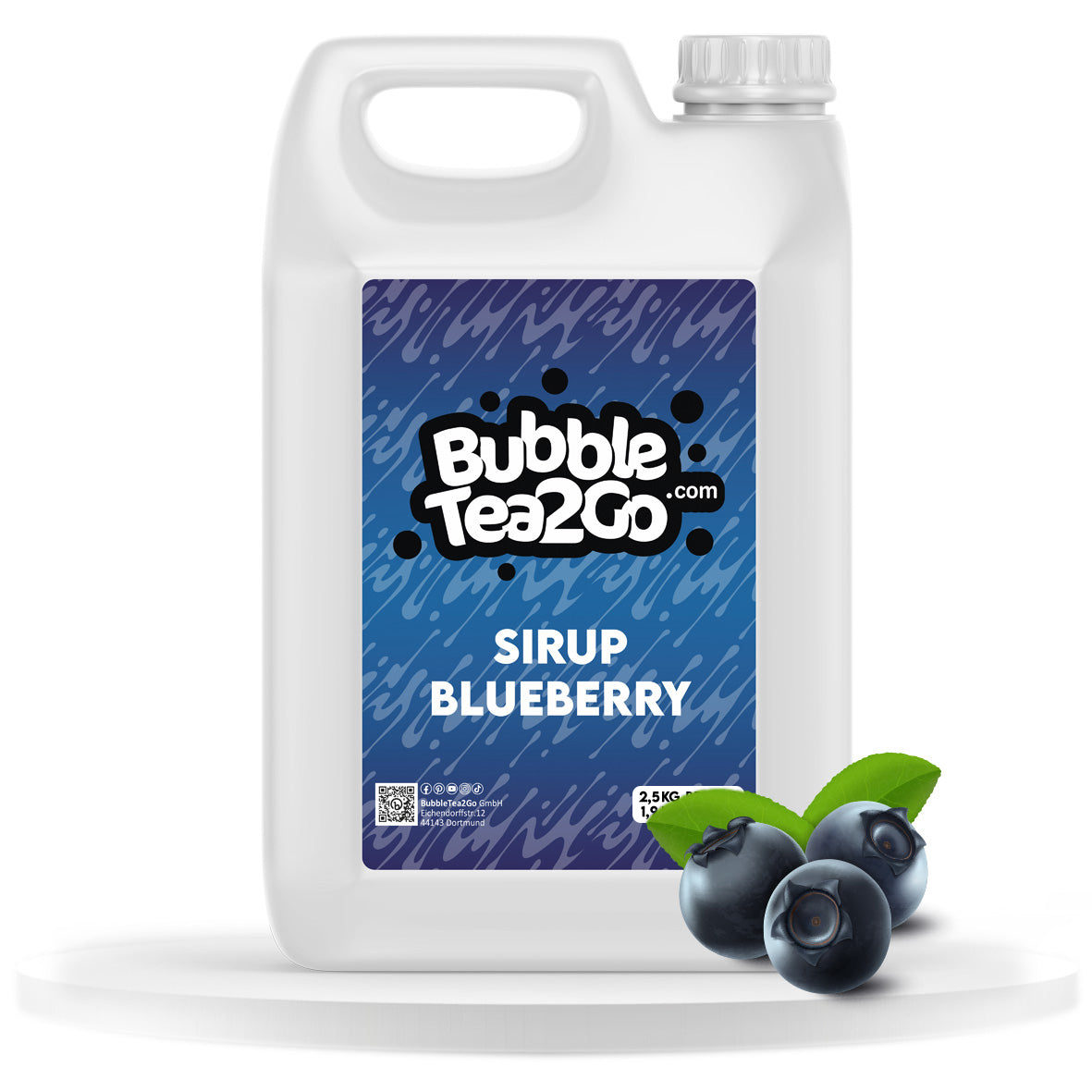 Sirup Groß - Blueberry (40 Portionen)