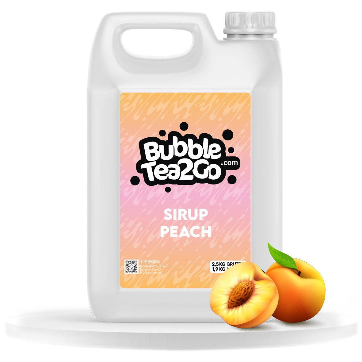 Sirup Groß - Peach (40 Portionen)