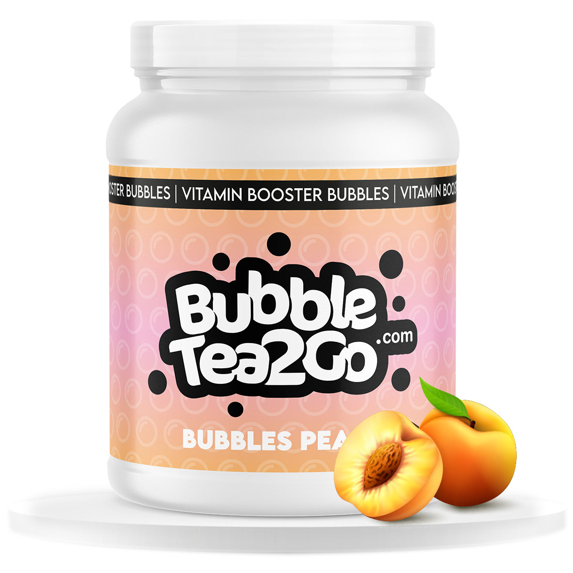Bubbles Groß - Peach (35 Portionen)