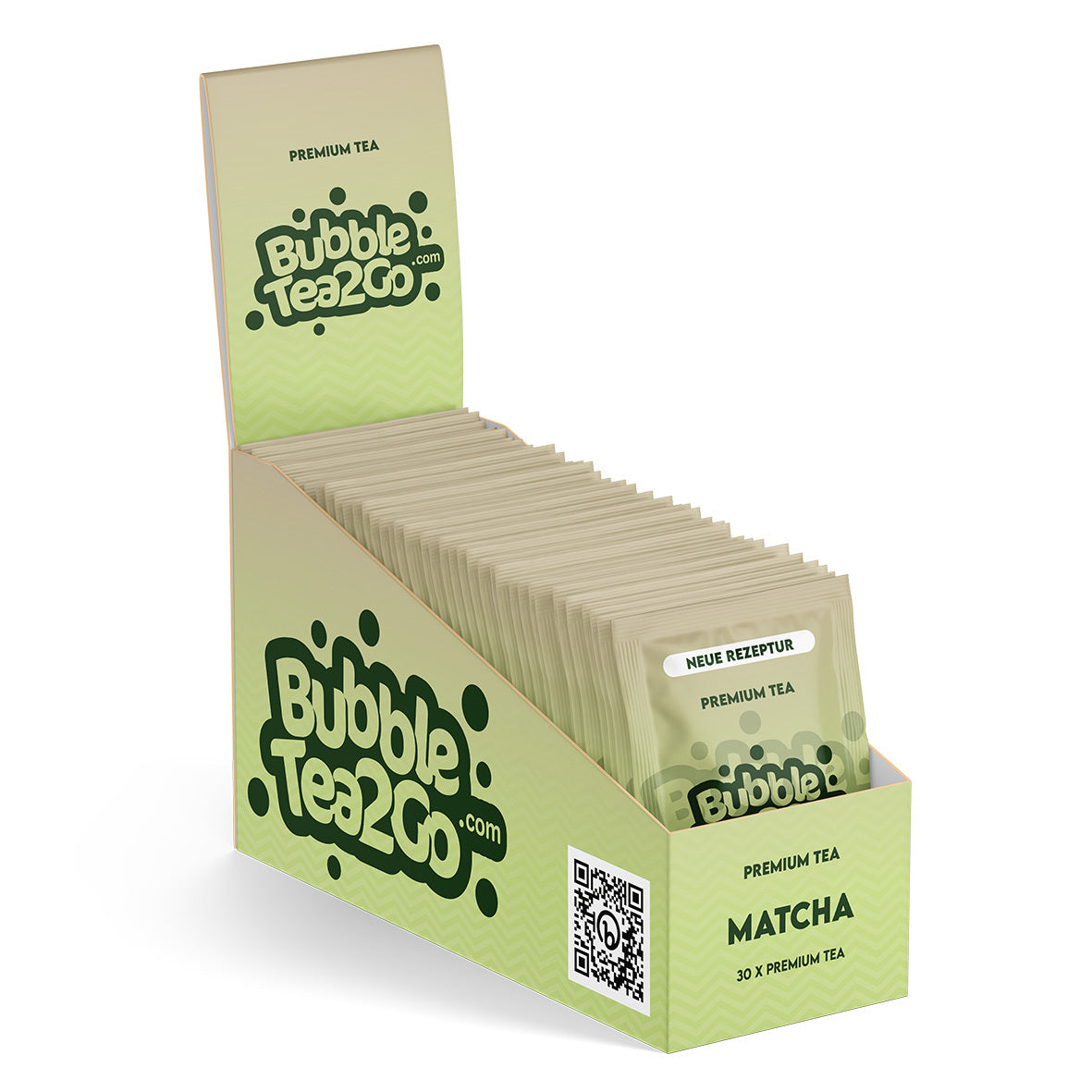 Caja de ventaja de té premium - matcha (30 pcs).