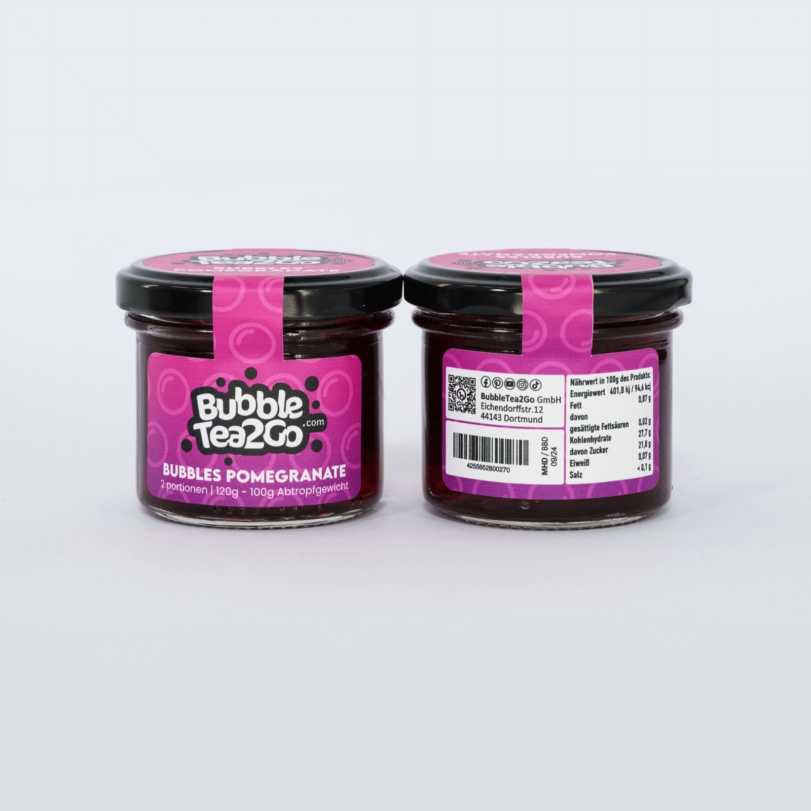 Bubbles - Pomegranate 2 Portionen
